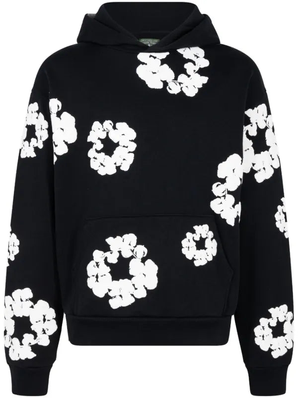 Denim tears black hoodie