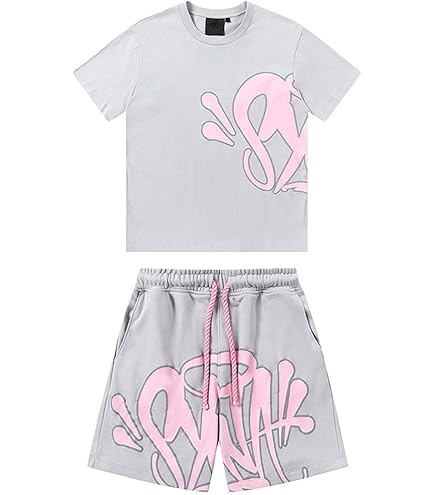 Syna grey and pink set