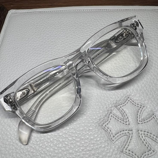 Chrome heart glasses
