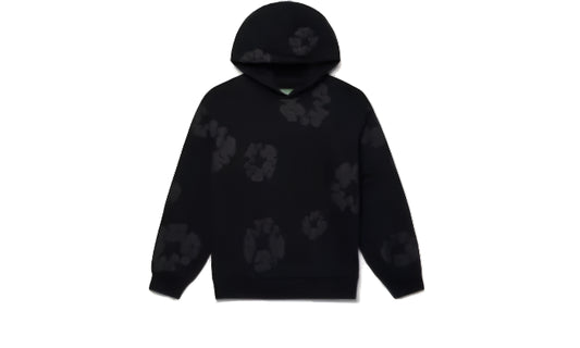 Denim tears full black hoodie